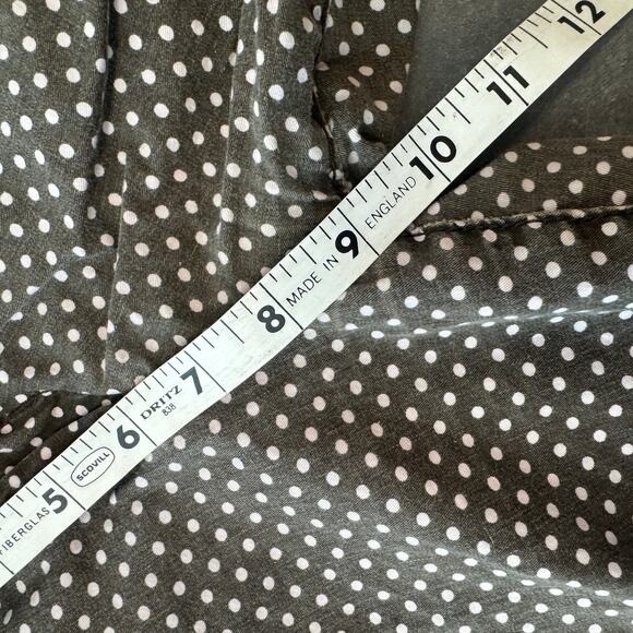 Vintage Y2K Girly Unionbay Pink Polka Dot Bermuda Shorts 32 100% Cotton - Picture 6 of 6